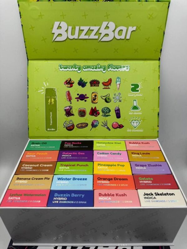 Buzz Bar 20 Amazing Flavors (Hybrid)